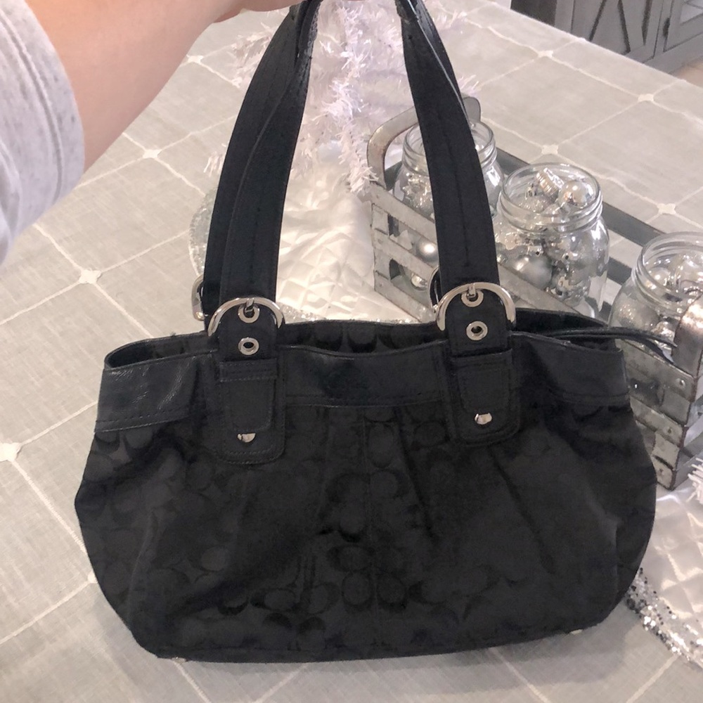 Coach Satchel - Black